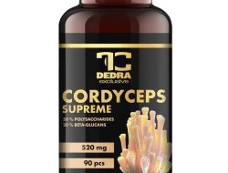 CORDYCEPS SUPREME 520 mg | 50 % polysacharidů a 20 % beta-glukanů | pro výkon, zdraví a imunitu | 90 kapslí 
