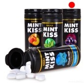 MINT KISS | rybízovo-mátové osvěžující pastilky bez cukru 