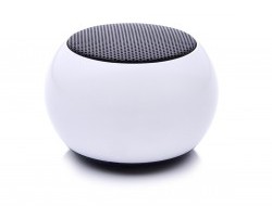 MINI SPEAKER bezdrôtový reproduktor biely