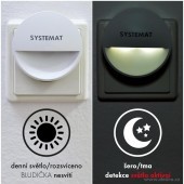 SADA 1+1 | LED BLUDIČKA | Senzorové noční světlo do zásuvky 