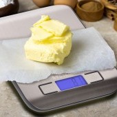 Presná LCD digitálna kuchynská váha, do 5 kg, odchýlka 1 gram