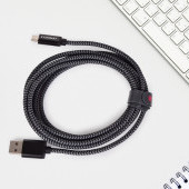 2 metrový rychlonabíjecí kabel USB-C/USB-A 2.0 AluCore 