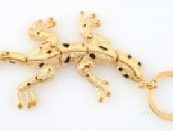 Exkluzívne prívesok zlatý Salamander
