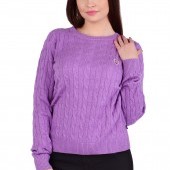 COTTON CHARMANTÉ sveter fialový