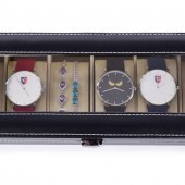 KAZETA na ukladanie hodiniek so 6 priehradkami 