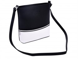 INFINITY CROSSBODY kabelka čierno - biela