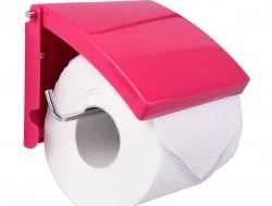 DRŽIAK toaletného papiera malinový