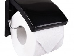DRŽIAK toaletného papiera čierny