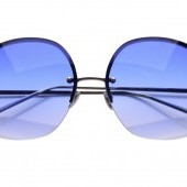 BARDOTKY slnečné okuliare modro - strieborné 