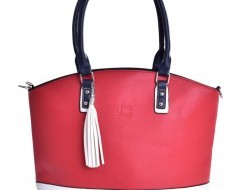 TRINITY kabelka červeno-bielo-modrá
