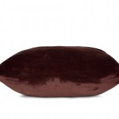 ROYAL LAGOON VELVET Poťah na vankúš čokoláda 45 x 45 cm