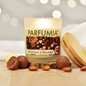 Sójová vonná EKO svieca PARFUMIA čokoláda a pralinky, CHOCOLAT & PRALINES