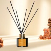Interiérový tyčinkový bytový parfum 100 ml, COOKIES & SALTED CARAMEL, DIFFUSEUR INTÉRIEUR