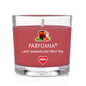 55 ml votivní sójová eko-svíce, pečený čaj, LADY MARMELADE’S FRUIT TEA, PARFUMIA® 