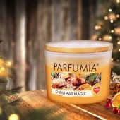 INTENSE 2 KNOTY sójová vonná EKO svieca PARFUMIA® vianočné CHRISTMAS MAGIC