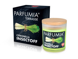 250 ml sójová vonná EKO svíce, CITRONELLA INSECTOFF, PARFUMIA® 