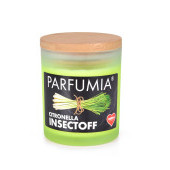 250 ml sójová vonná EKO svíce, CITRONELLA INSECTOFF, PARFUMIA® 