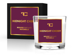 55 ml votivní sójová eko-svíce, MIDNIGHT CHERRY, PARFUMIA® 