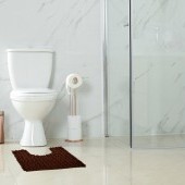 WC predložka 3D CORAL, čokoládová