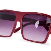 Slnečné okuliare ELEGANT 100% UV ochrana, bordové ombré