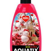 Rostlinný koncentrát na nádobí, MALINY SE SMETANOU, ECOultra AQUATIX®  