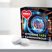 2+1 ZDARMA ekologický čistič pračky proti zápachu a usazeninám HYGIENE TABS KAMENOŽROUT 