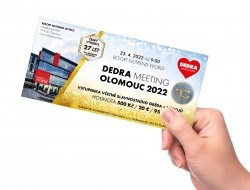 VSTUPENKA DEDRA MEETING OLOMOUC 2022