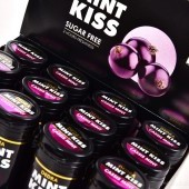 Sada 12 ks MINT KISS | rybízovo-mátové osvěžující pastilky bez cukru 