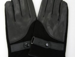 Pánske elegantné - kožené rukavice - 8,5 cm