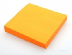 Reflexné samolepiace papieriky - oranžové
