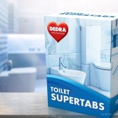 TOILET SUPERTABS čistiace tablety do WC
