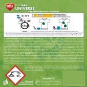 ECOTABS UNIVERSE tablety na bielu a farebnu bielizeň