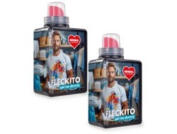 2 ks FLECKITO | Gelový odstraňovač skvrn | BIO | 7 bioenzymů nové generace & dvojí použití | 2 x 500 ml 