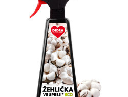 ECO žehlička ve spreji® WHITE COTTON na vyrovnání skladů a záhybů na oblečení 