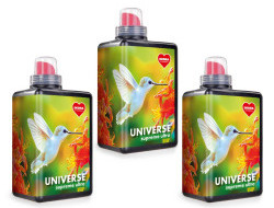 Sada 3 ks univerzální tekutý prací prostředek na šetrné praní prádla, UNIVERSE SUPREME ULTRA 