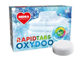 Univerzální tablety na skvrny na prádle, RAPID TABS OXYDOO 