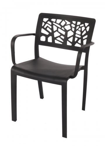 LORIEN stolička čierna