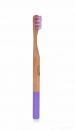 GOECO BAMBOO zubná kefka s mäkkými štetinkami fialová GOECO BAMBOO zubná kefka s mäkkými štetinkami fialová
