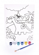 BRONTOSAURUS vymaľuj si sám BRONTOSAURUS vymaľuj si sám