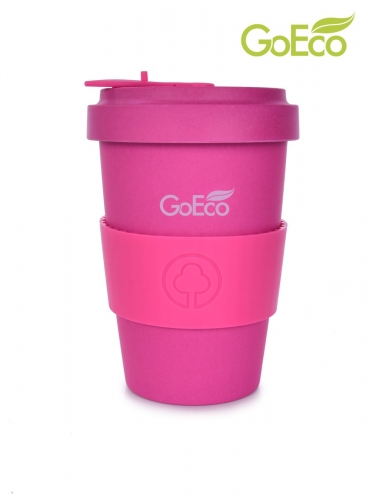 XL KELIMERO® GoEco® 500 ml hrnček a skrutkovacie veko z vysokotlakového bambusu