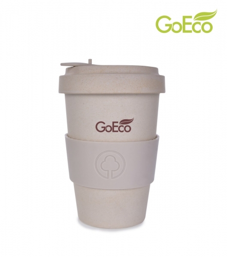XL KELIMERO® GoEco® 500 ml hrnček a skrutkovacie veko z vysokotlakového bambusu