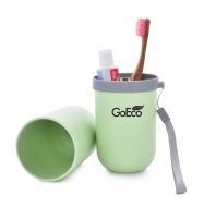 GOECO cestovné púzdro na zubnú kefku a pastu zelené GOECO cestovné púzdro na zubnú kefku a pastu zelené