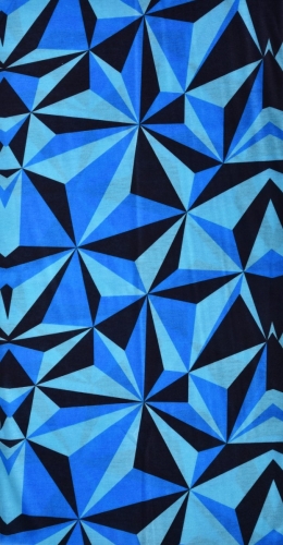 MULTIFUNKČNÁ šatka modrá s origami