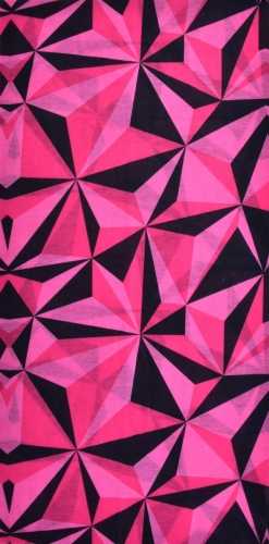 MULTIFUNKČNÁ šatka ružové origami