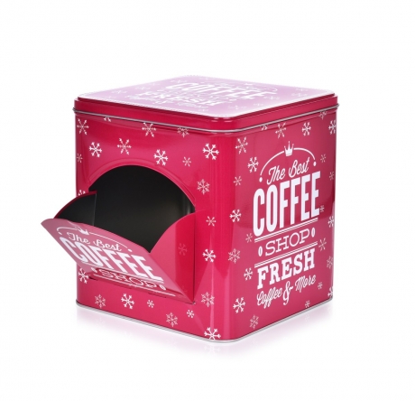 Kovová dóza QUALITY COFFEE na kávové kapsule