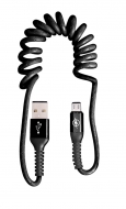 FLEXI USB kábel s koncovkou micro USB čierny FLEXI USB kábel s koncovkou micro USB čierny
