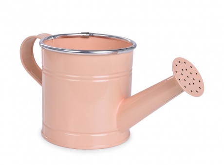 22 cm Dekorativní kovová konvička, meruňková 