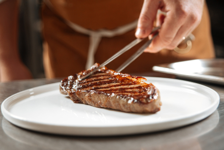 30 cm kuchyňská nerez pinzeta s protiskluzovými drážkami GOURMET 