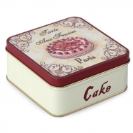 CAKE kovová dóza výška 4,9 cm CAKE kovová dóza výška 4,9 cm