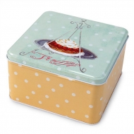 CHOKOLAT TRUFFE kovová dóza výška 8 cm CHOKOLAT TRUFFE kovová dóza výška 8 cm